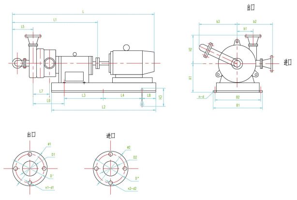 ZNB系列壓濾機(jī)專用入料泵 ZNB系列壓濾機(jī)專用入料泵